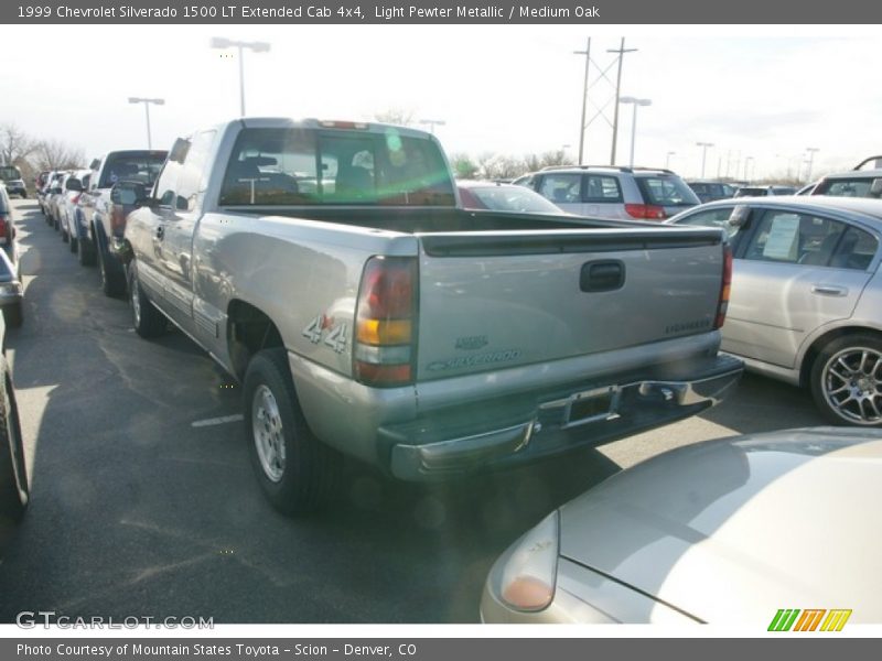 Light Pewter Metallic / Medium Oak 1999 Chevrolet Silverado 1500 LT Extended Cab 4x4