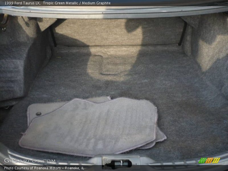 Tropic Green Metallic / Medium Graphite 1999 Ford Taurus LX