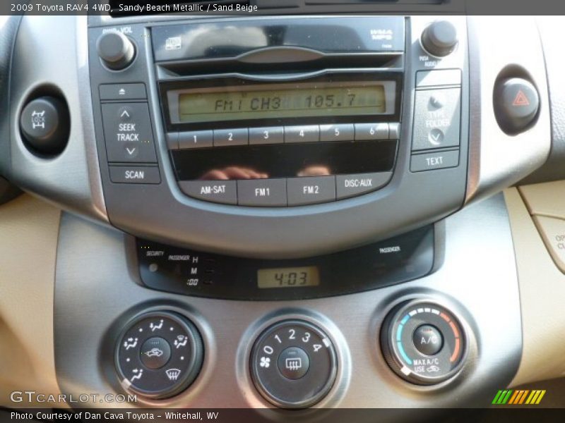 Sandy Beach Metallic / Sand Beige 2009 Toyota RAV4 4WD