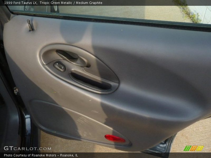 Tropic Green Metallic / Medium Graphite 1999 Ford Taurus LX
