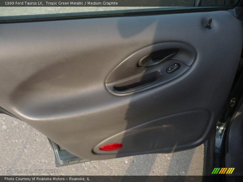 Tropic Green Metallic / Medium Graphite 1999 Ford Taurus LX