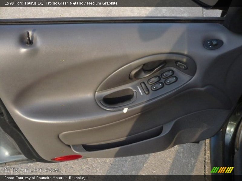 Tropic Green Metallic / Medium Graphite 1999 Ford Taurus LX
