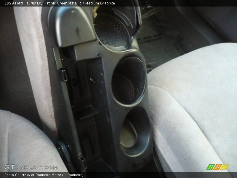 Tropic Green Metallic / Medium Graphite 1999 Ford Taurus LX