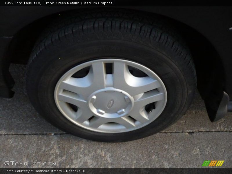 Tropic Green Metallic / Medium Graphite 1999 Ford Taurus LX