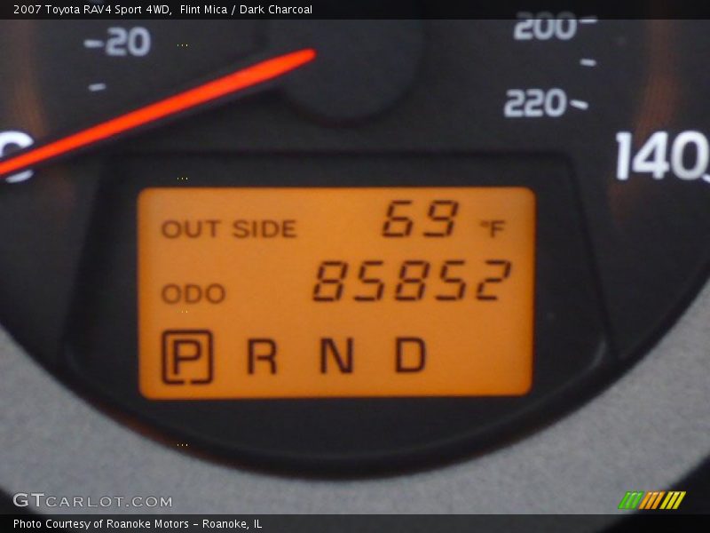 Flint Mica / Dark Charcoal 2007 Toyota RAV4 Sport 4WD