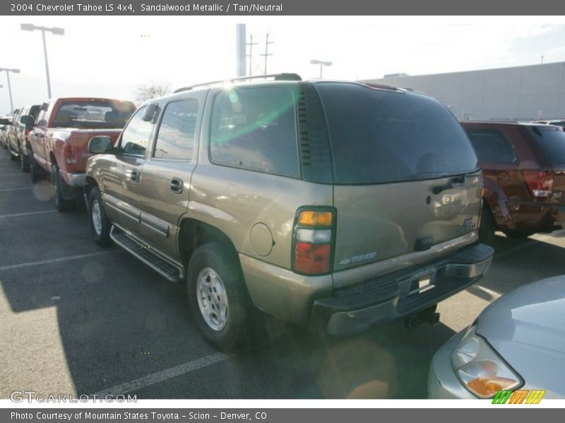 Sandalwood Metallic / Tan/Neutral 2004 Chevrolet Tahoe LS 4x4