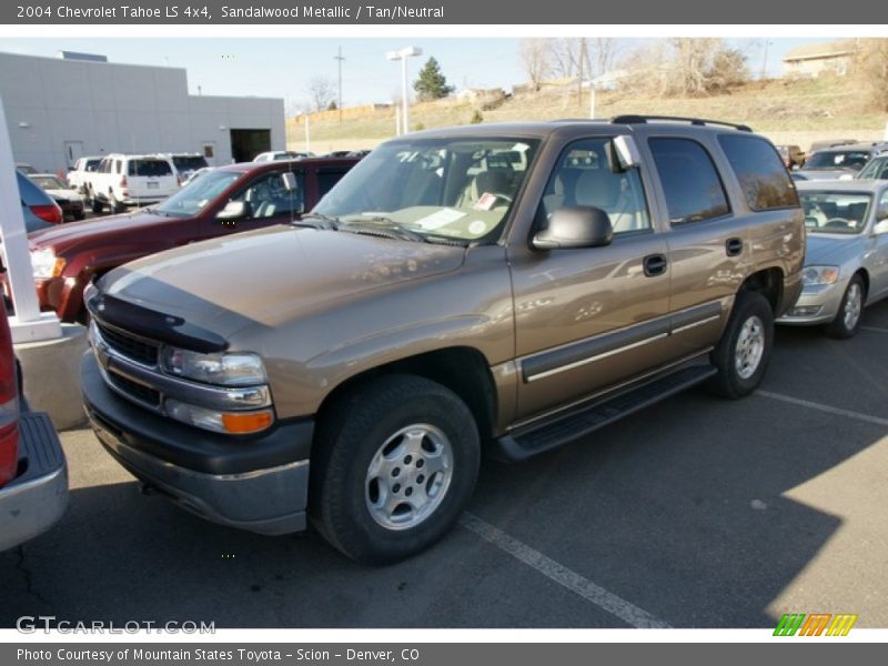 Sandalwood Metallic / Tan/Neutral 2004 Chevrolet Tahoe LS 4x4