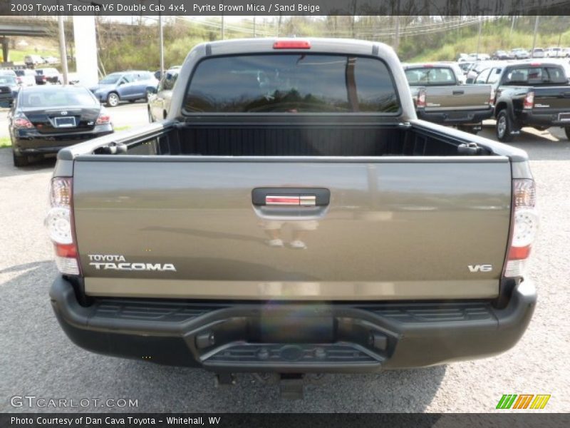 Pyrite Brown Mica / Sand Beige 2009 Toyota Tacoma V6 Double Cab 4x4