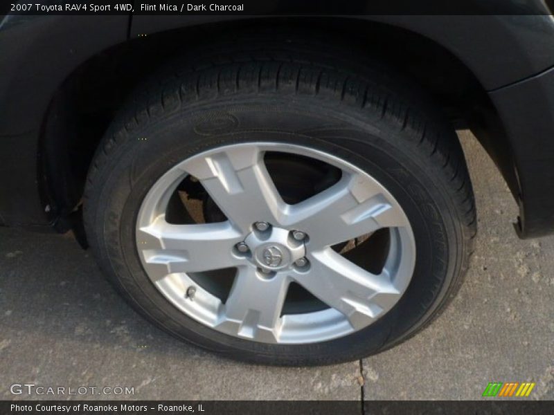 Flint Mica / Dark Charcoal 2007 Toyota RAV4 Sport 4WD