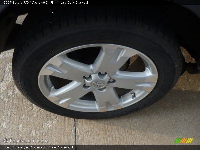 Flint Mica / Dark Charcoal 2007 Toyota RAV4 Sport 4WD