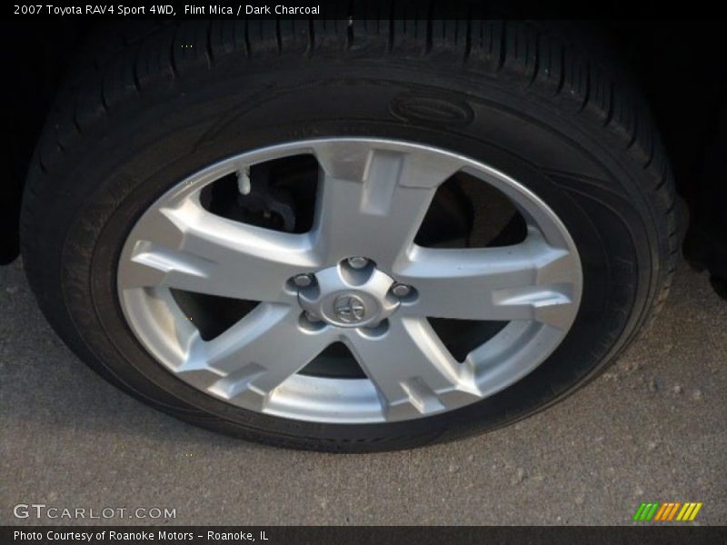 Flint Mica / Dark Charcoal 2007 Toyota RAV4 Sport 4WD