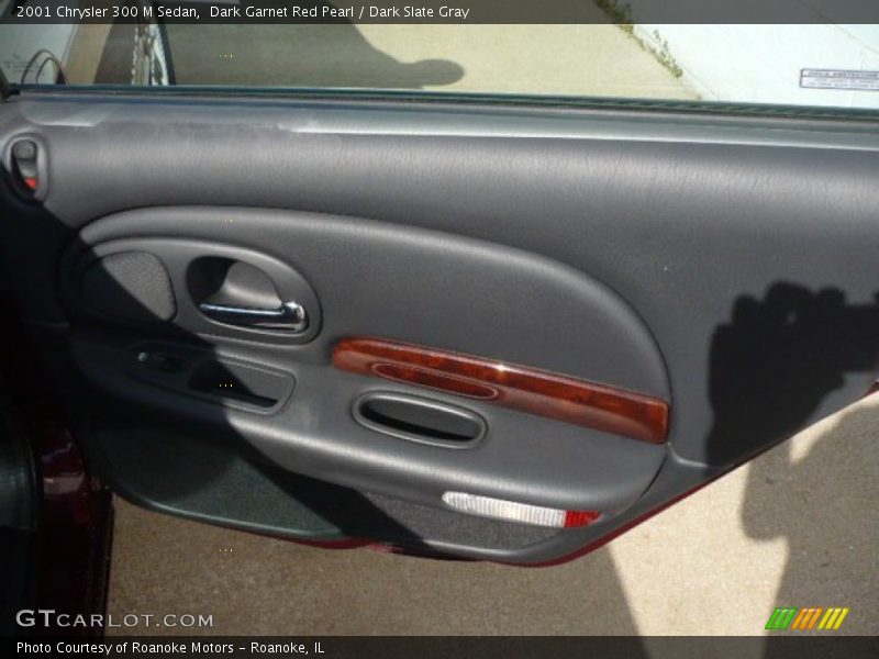 Dark Garnet Red Pearl / Dark Slate Gray 2001 Chrysler 300 M Sedan