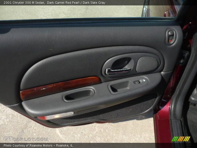 Dark Garnet Red Pearl / Dark Slate Gray 2001 Chrysler 300 M Sedan