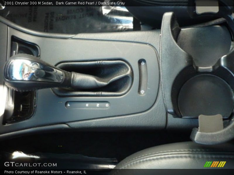 Dark Garnet Red Pearl / Dark Slate Gray 2001 Chrysler 300 M Sedan