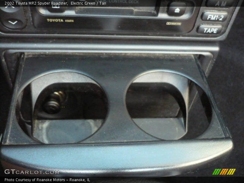 Electric Green / Tan 2002 Toyota MR2 Spyder Roadster