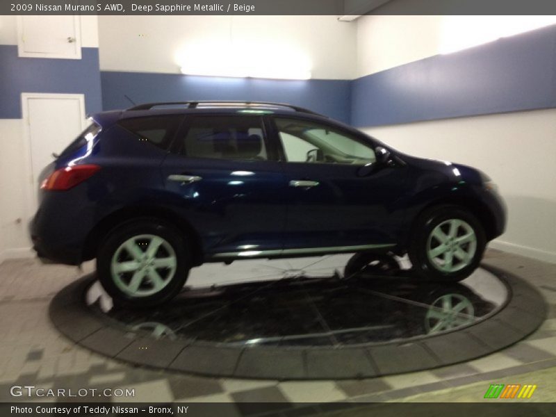 Deep Sapphire Metallic / Beige 2009 Nissan Murano S AWD