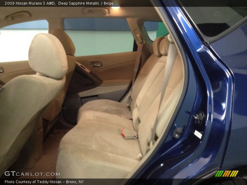 Deep Sapphire Metallic / Beige 2009 Nissan Murano S AWD