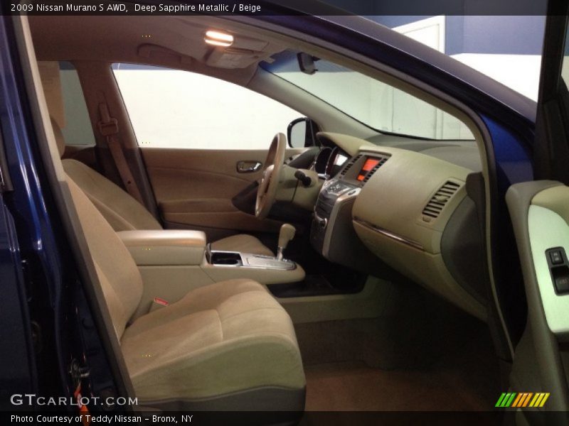 Deep Sapphire Metallic / Beige 2009 Nissan Murano S AWD