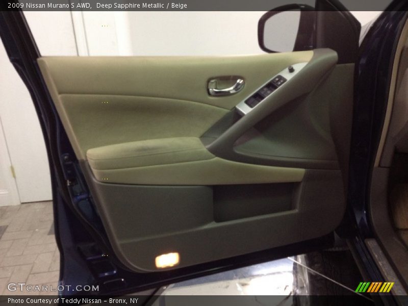 Deep Sapphire Metallic / Beige 2009 Nissan Murano S AWD