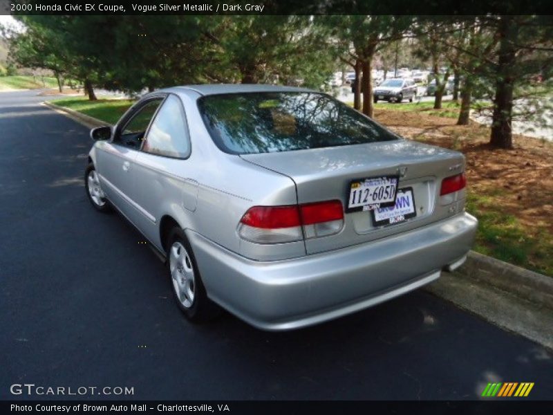 Vogue Silver Metallic / Dark Gray 2000 Honda Civic EX Coupe