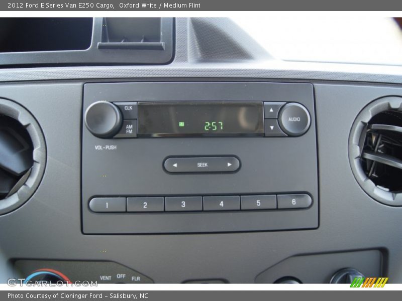 Audio System of 2012 E Series Van E250 Cargo