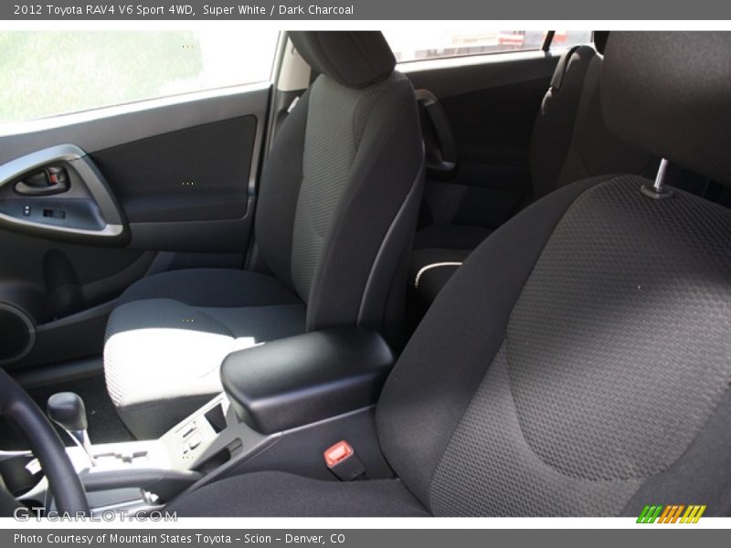 Super White / Dark Charcoal 2012 Toyota RAV4 V6 Sport 4WD