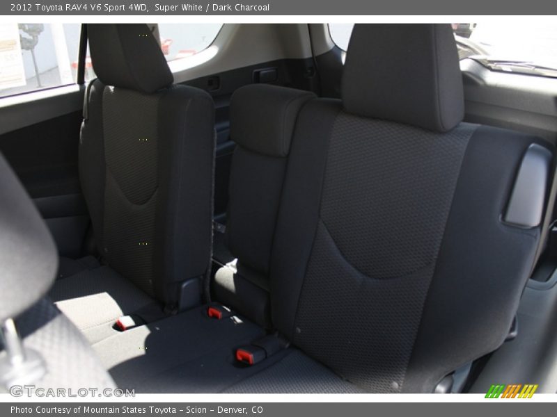 Super White / Dark Charcoal 2012 Toyota RAV4 V6 Sport 4WD
