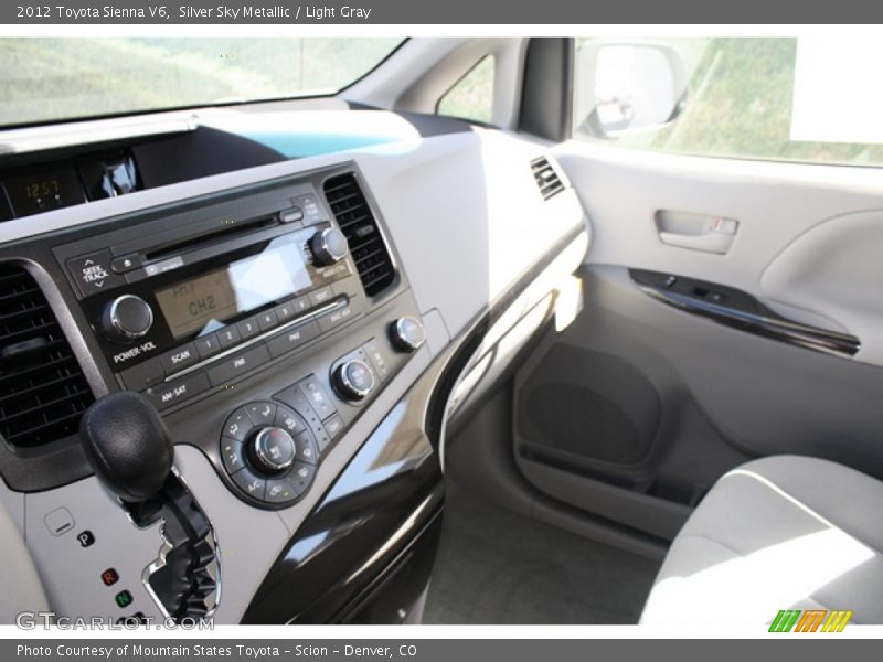 Silver Sky Metallic / Light Gray 2012 Toyota Sienna V6