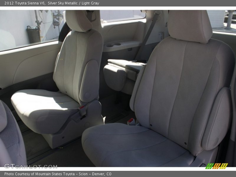 Silver Sky Metallic / Light Gray 2012 Toyota Sienna V6