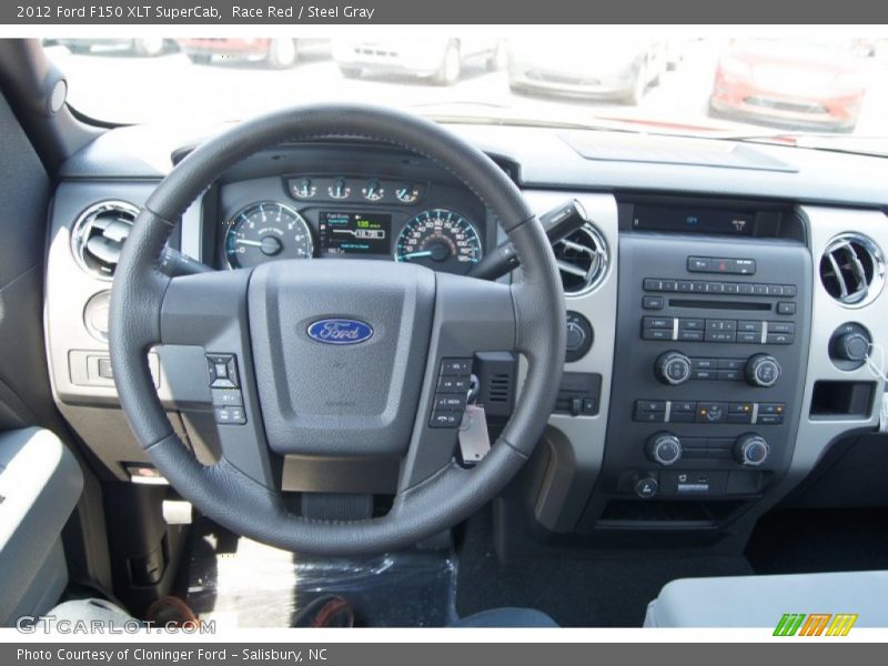 Dashboard of 2012 F150 XLT SuperCab