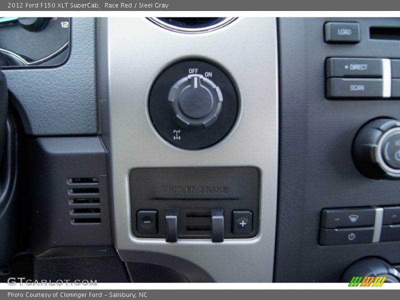 Race Red / Steel Gray 2012 Ford F150 XLT SuperCab
