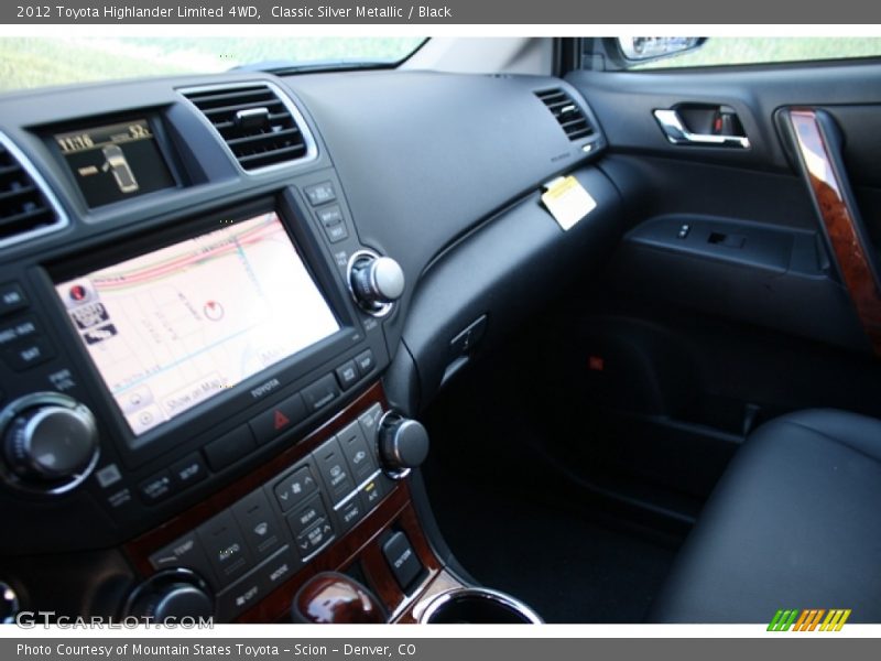 Classic Silver Metallic / Black 2012 Toyota Highlander Limited 4WD