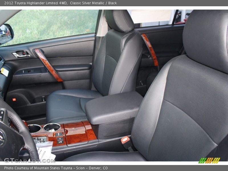 Classic Silver Metallic / Black 2012 Toyota Highlander Limited 4WD