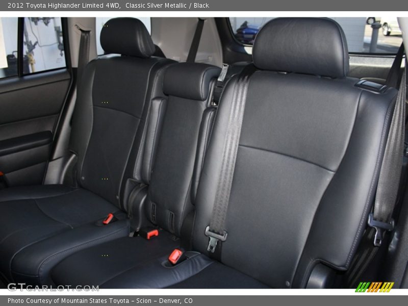 Classic Silver Metallic / Black 2012 Toyota Highlander Limited 4WD