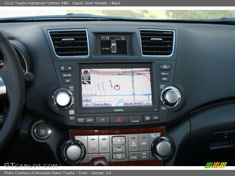 Classic Silver Metallic / Black 2012 Toyota Highlander Limited 4WD