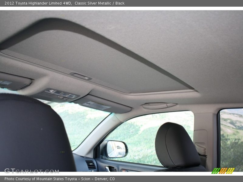 Classic Silver Metallic / Black 2012 Toyota Highlander Limited 4WD