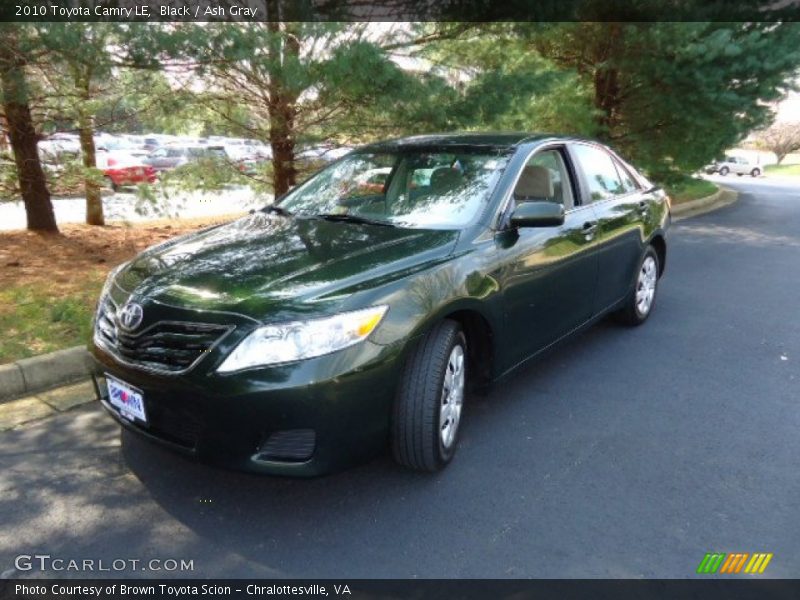Black / Ash Gray 2010 Toyota Camry LE