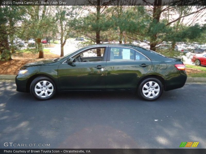Black / Ash Gray 2010 Toyota Camry LE