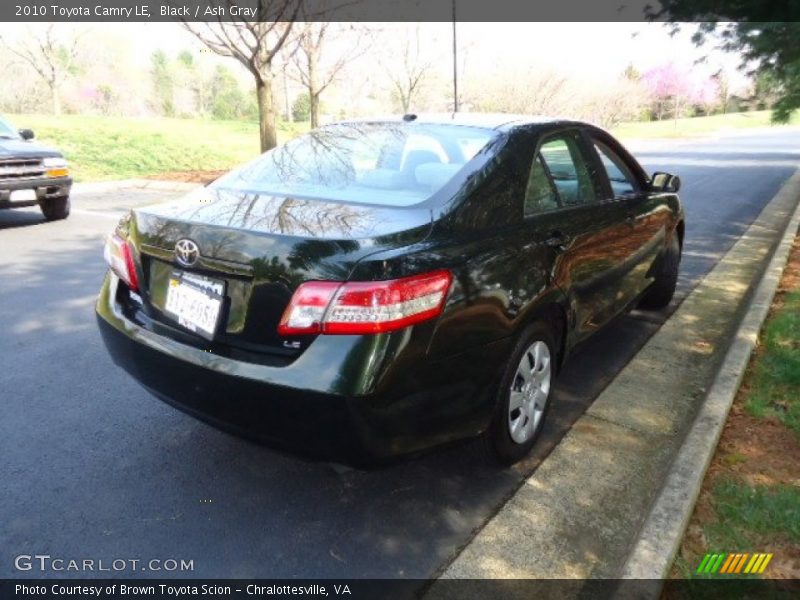 Black / Ash Gray 2010 Toyota Camry LE