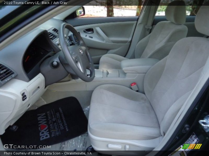 Black / Ash Gray 2010 Toyota Camry LE