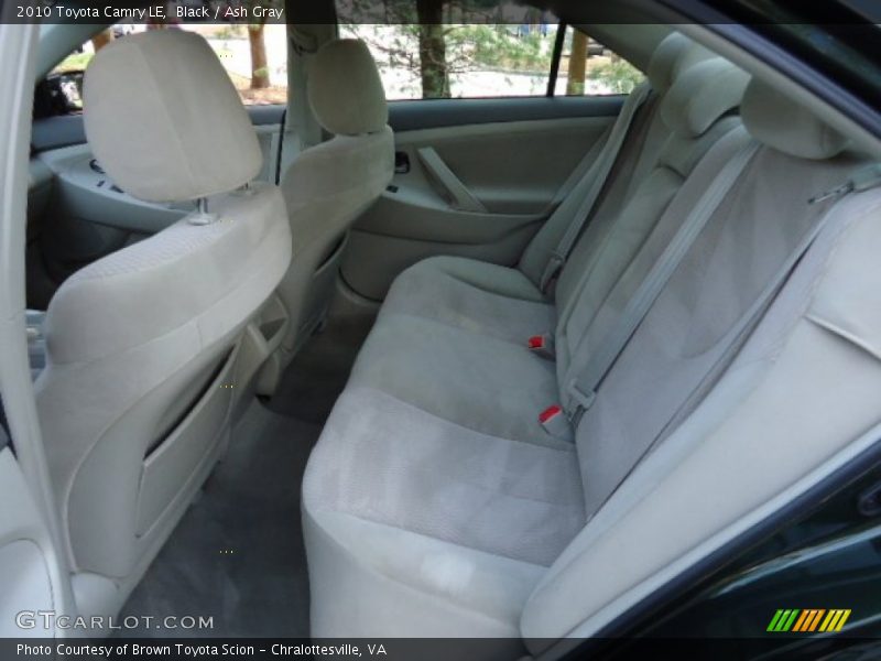 Black / Ash Gray 2010 Toyota Camry LE