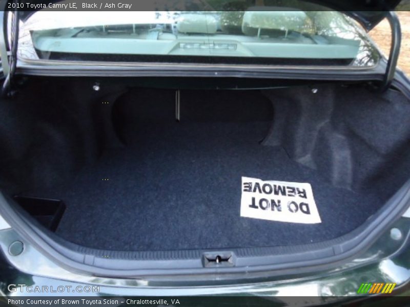 Black / Ash Gray 2010 Toyota Camry LE