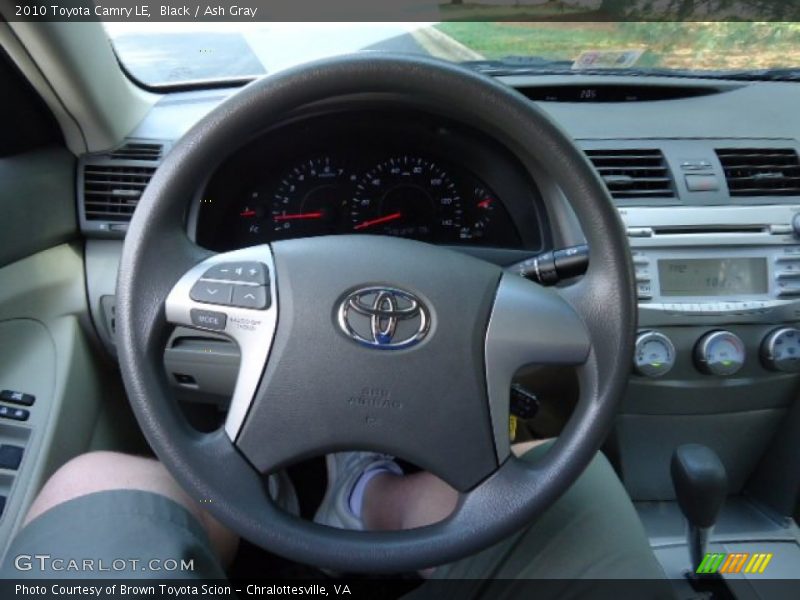 Black / Ash Gray 2010 Toyota Camry LE