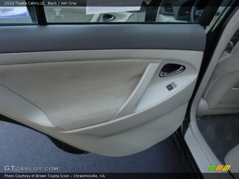 Black / Ash Gray 2010 Toyota Camry LE