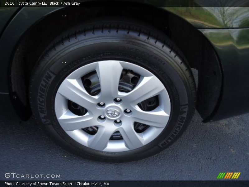 Black / Ash Gray 2010 Toyota Camry LE