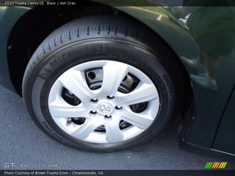 Black / Ash Gray 2010 Toyota Camry LE