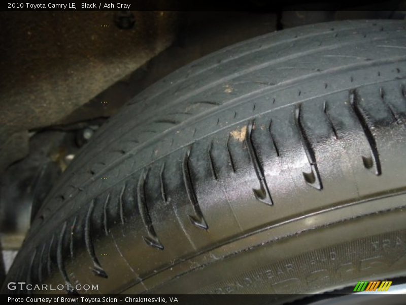 Black / Ash Gray 2010 Toyota Camry LE