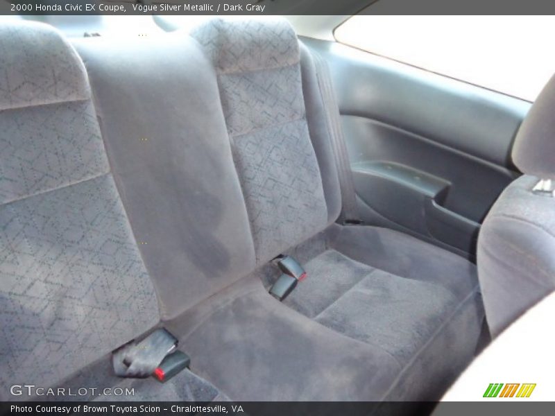 Vogue Silver Metallic / Dark Gray 2000 Honda Civic EX Coupe