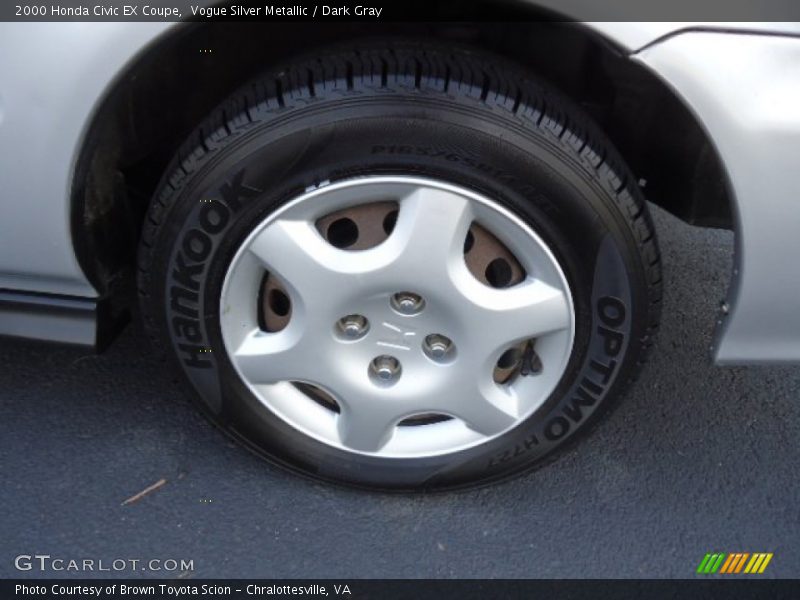 Vogue Silver Metallic / Dark Gray 2000 Honda Civic EX Coupe