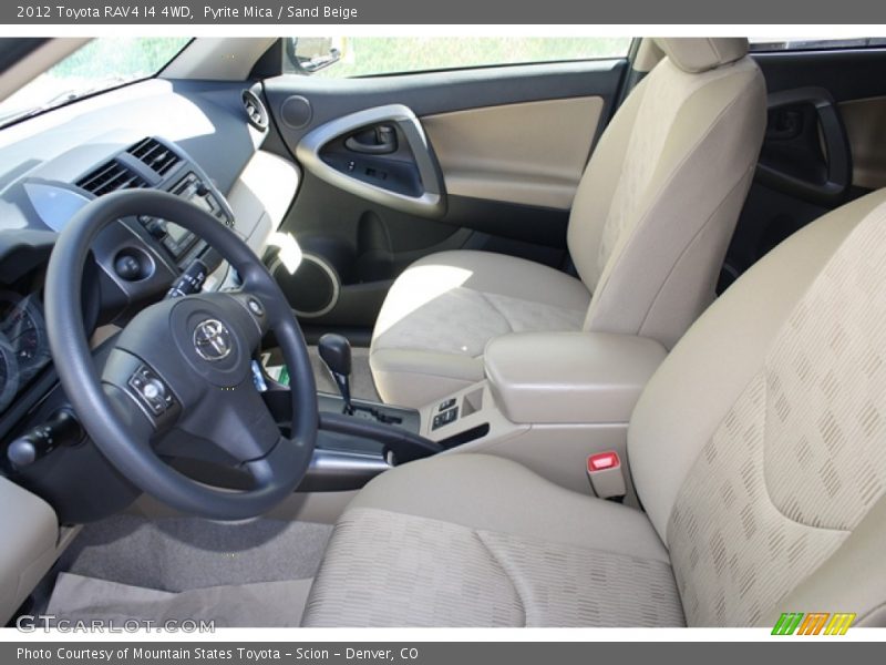 Pyrite Mica / Sand Beige 2012 Toyota RAV4 I4 4WD